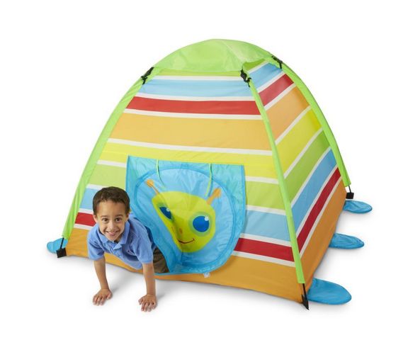 Melissa & Doug - Children's tent-Melissa & Doug-Tente de camping Sunny Patch Chenille