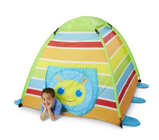 Melissa & Doug - Children's tent-Melissa & Doug-Tente de camping Sunny Patch Chenille