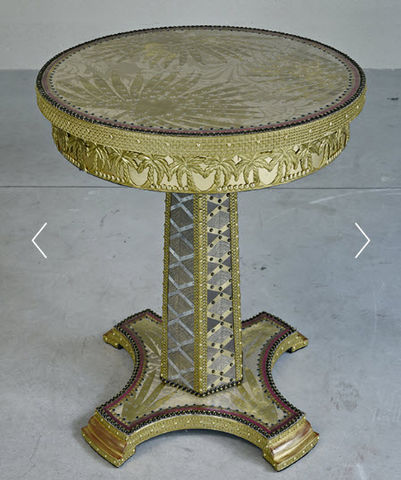 VALENTINA GIOVANDO - Pedestal table-VALENTINA GIOVANDO-Terrific Palmeto