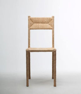  Stuhl mit Korbsitzfläche