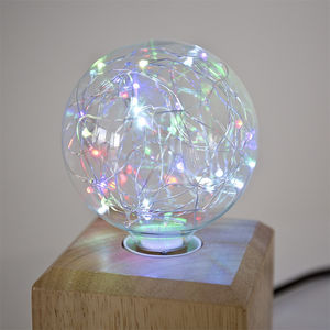 NEXEL EDITION - fantaisie globe bleu - Led Lampe