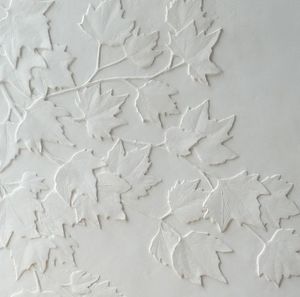 Frédérique et Rob Whittle - feuilles d'erable - Flachrelief