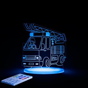 ALOKA SLEEPY LIGHTS - camion pompier - Kinder Schlummerlampe