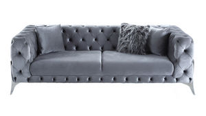 mobilier moss - sivas gris  - Sofa 3 Sitzer