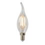 LED Lampe-LUCIDE-Ampoule LED E14 4W/35W 2700K 320lm Flamme Filament