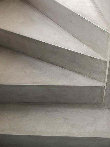 Rouviere Collection - Dekorativ Beton für Böden-Rouviere Collection-escalier en béton ciré