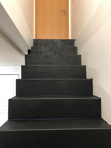 Rouviere Collection - Dekorativ Beton für Böden-Rouviere Collection-escalier en béton ciré