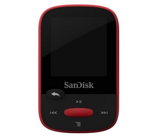 SANDISK - MP3-SANDISK-Clip Sport - rouge - 4 Go - Lecteur MP3