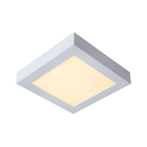 LUCIDE - Deckenleuchte-LUCIDE-Plafonnier carré Brice LED L30 cm IP40