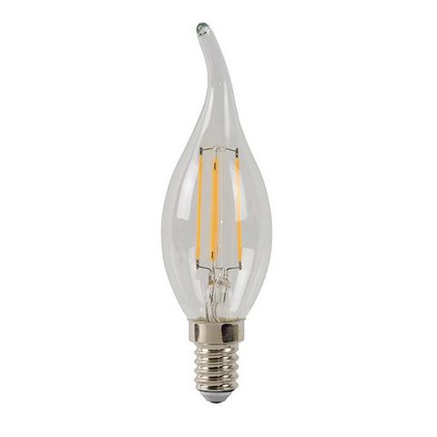 LUCIDE - LED Lampe-LUCIDE-Ampoule LED E14 4W/35W 2700K 320lm Flamme Filament