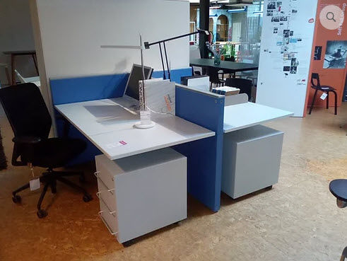 TECNO - Schreibtisch-TECNO-Extra Dry set 2 bureaux