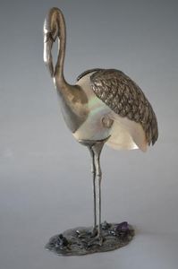 FREITAS & DORES PEWTER ARTWORK -  - Escultura De Animal