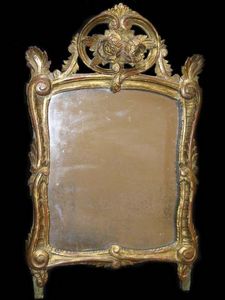 Bauermeister Antiquités - Expertise - miroir provençal - Espejo