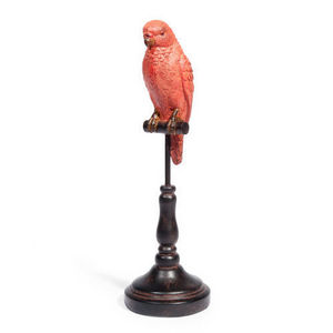 MAISONS DU MONDE - perroquet museum rouge - Figurita