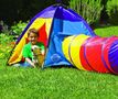 Casa de jardín niño-Traditional Garden Games-Tente d'aventure colorée pour enfant 183x102x94cm
