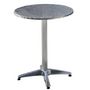 Mesa para comer de pie-WHITE LABEL-Table bistrot rabattable hauteur réglable