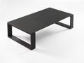 Mesa de centro rectangular-WHITE LABEL-Table basse TACOS design chocolat