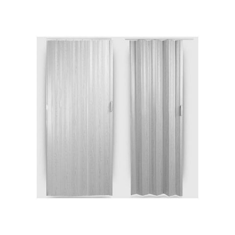 WHITE LABEL - Puerta plegadiza-WHITE LABEL-Porte accordéon pliante extensible PVC
