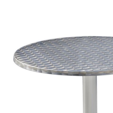 WHITE LABEL - Mesa para comer de pie-WHITE LABEL-Table bistrot rabattable hauteur réglable