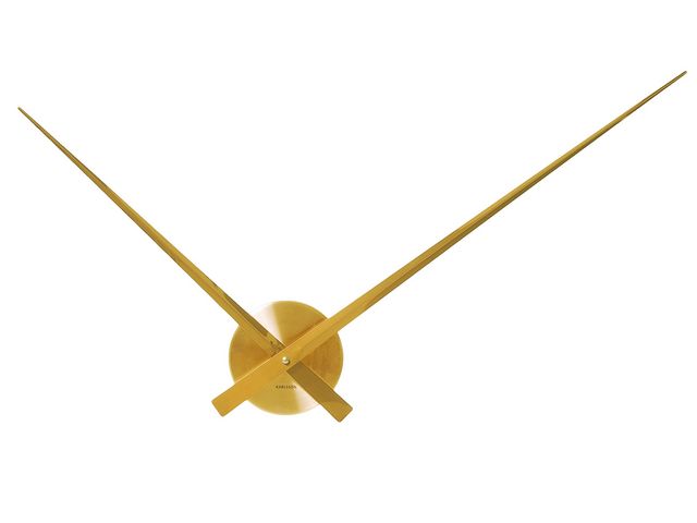 Karlsson Clocks - Reloj de pared-Karlsson Clocks-Horloge aiguilles Big Time 76cm Doré
