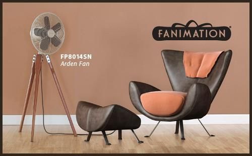 Fanimation - Ventilador sobre pie-Fanimation-Arden de Fanimation, un ventilateur design, pied t