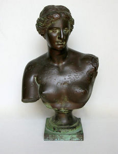 Bauermeister Antiquités - Expertise - buste de la vénus de milo, xixème - Busto
