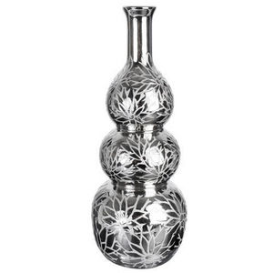 MAISONS DU MONDE - vase 3 balls silver - Vaso A Stelo