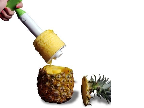 WHITE LABEL - Svuota ananas-WHITE LABEL-La découpe ananas facile deco maison ustensile cui