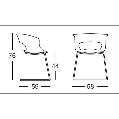 SCAB DESIGN - Sedia-SCAB DESIGN-Chaise design